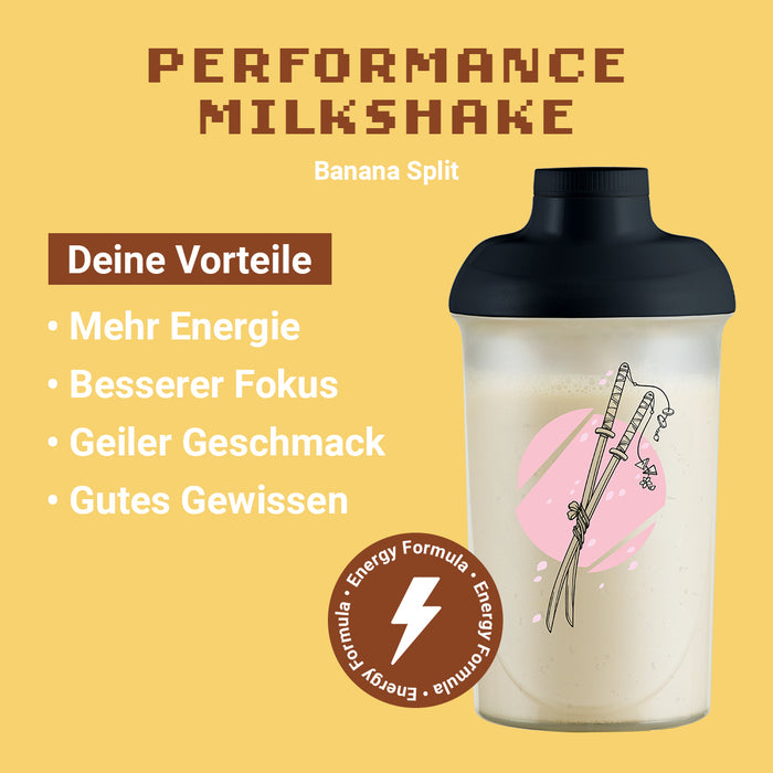 Performance Milkshake Banana Split