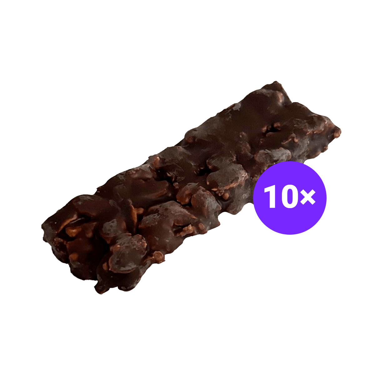 Just Legends Nussriegel Peanut Butter & Dark Chocolate | Funktionaler, veganer Xmas Product auf Pulverbasis ohne Zucker, mit wenig Kalorien, vielen Vitaminen und natürlichen Aromen.