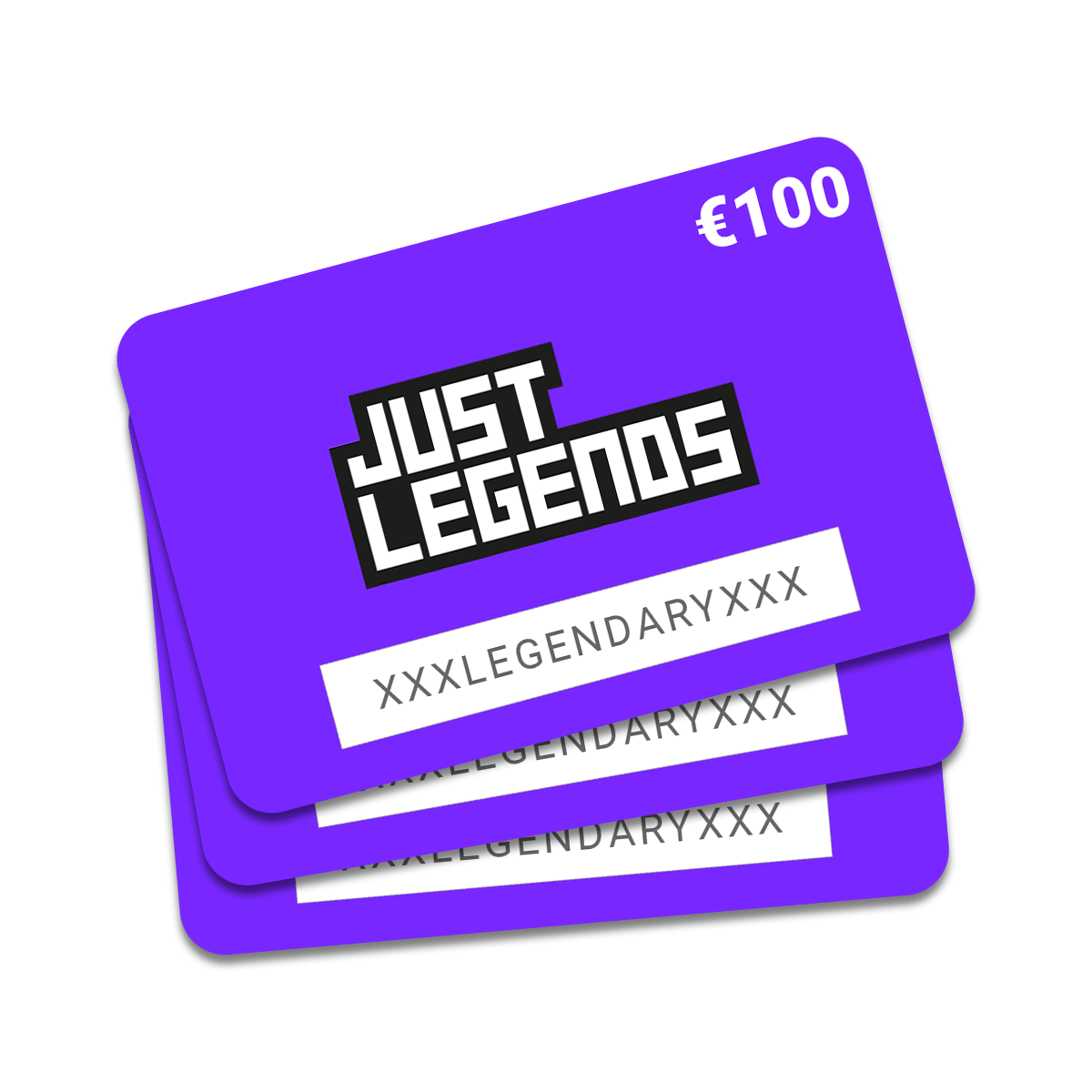 Just Legends Wertgutschein | Funktionaler, veganer Gift Card auf Pulverbasis ohne Zucker, mit wenig Kalorien, vielen Vitaminen und natürlichen Aromen.